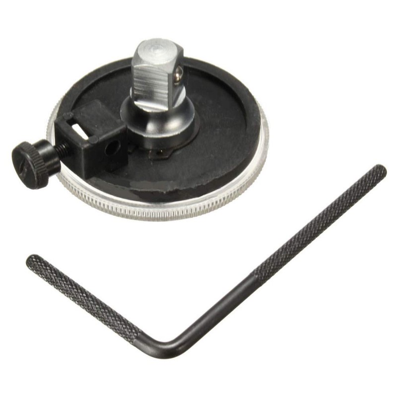 LIPOVOLT® 360° 1/2" Drive Torque Angle Gauge Meter Angle Rotation