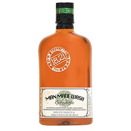 18.21 Man Made Wash, Spiced Vanilla, 18 Oz.