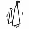 Metal Toilet Paper Holder for Bathroom – No-Drill Wall Mount