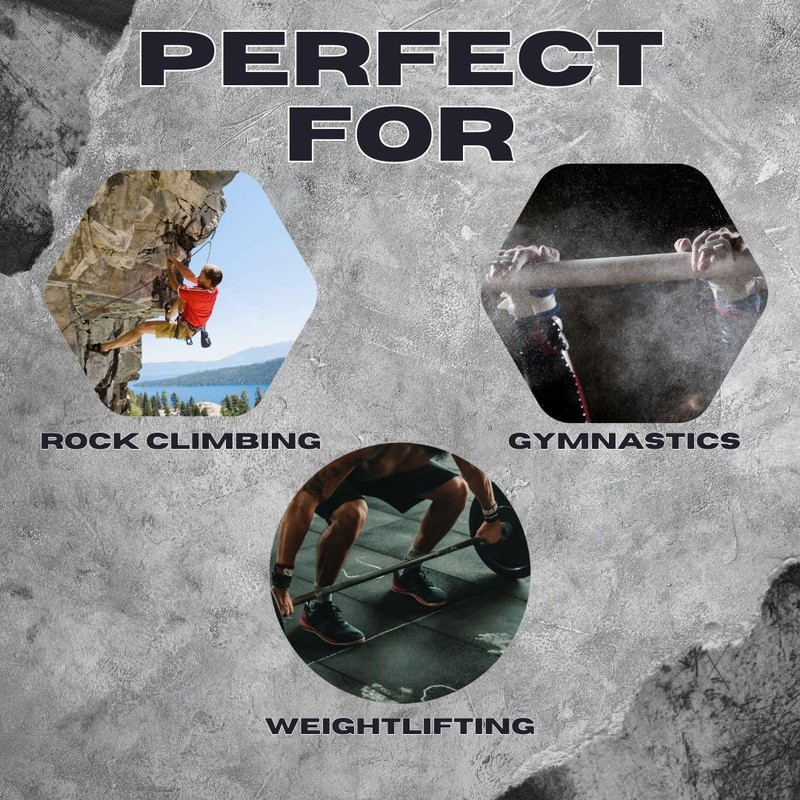 MonkaGrip Liquid Chalk – Long-Lasting, Sweat-Resistant Grip for Weightlifting, Climbing,