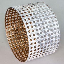 Unique Metal Lamp Shades, Decorative Pattern Round Drum Hollow-Carved Design for Table and Floor Lamps,Chandeliers