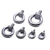 10pcs M5 Stainless steel eye bolt A4 316 marine grade