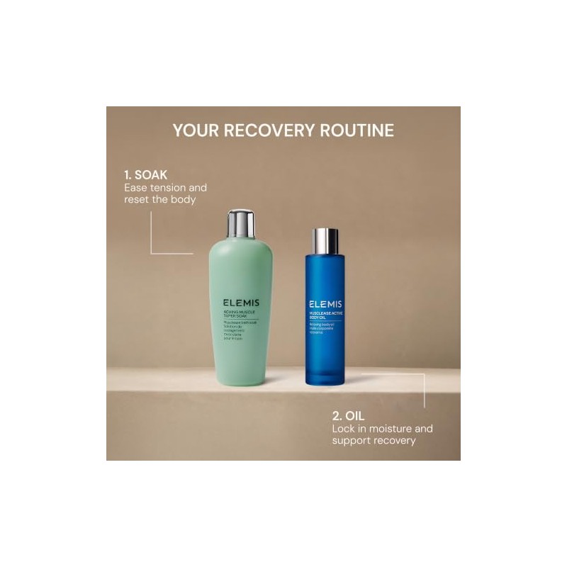 ELEMIS Musclease Active Body Oil - Relaxing Body Oil, 3.3