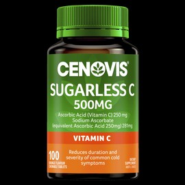 Cenovis Buy Cenovis Vitamin C Sugarless 500mg 100 Tablets Online