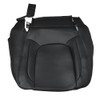 Zieichy Passenger Side Bottom Replacement Leather Seat Cover Black Compatible