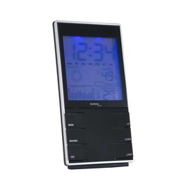 techno line WS 9120 Stazione Meteo, Argento/Nero