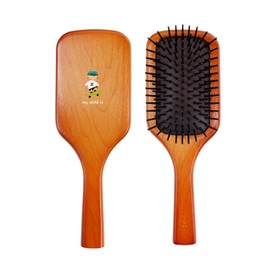 AVEDA Aveda Paddle Brush, Women's, Hair Brush, Scalp, Massage, Wooden, Comb, Brushing, Head Massage, Tangle-Free, Petite Gift, Brand (Large, Kids Boy)