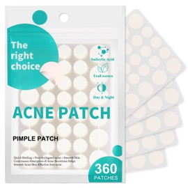 NEARPOW 360 Parches Para Acné, Pimple Patch, Parche Invisible Ultraligero y Ultrafino que Reduce Visiblemente las Immperfecciones Granos y Espinillas con Resultados Visibles en 4 Horas