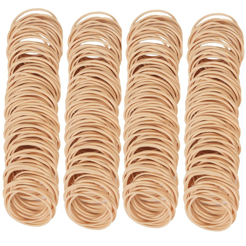 Rubber Bands Size #16 Beige 200g Elastic Rubber Bands for