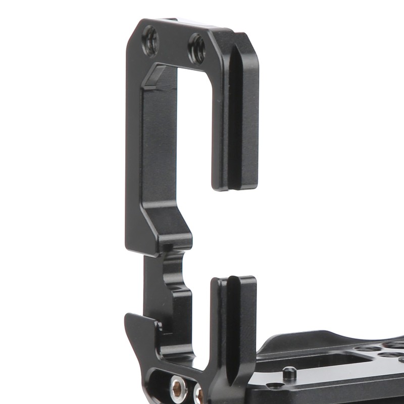 Wooden Handle L Quick Release Plate Cold Boot Bracket Cage