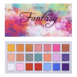 Docolor 21 Sombras Fantasy Rosa + 11 Brochas Fantasy Ii