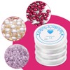 Elastic String for Bracelets，Premium Elastic Stretch Thread - 4 Rolls