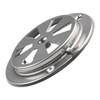 UCCKEYI BBQ Smoker Air Vent Set, 2 Pieces Stainless Steel