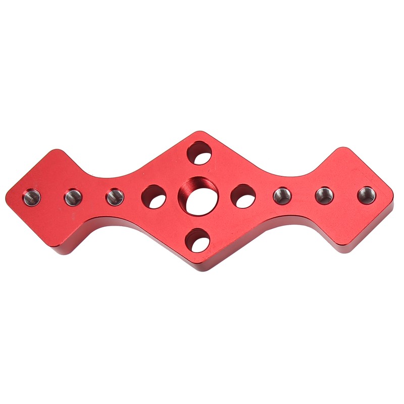 Woodworking Straight Hole Punch Locator Red Aluminum Alloy with Drill