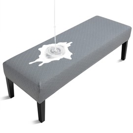 Leweet Bench Cover Stretch Bench Seat Cover Bench Sofa Cover Bench Cover European Style Bench Cover Waterproof Dining Bench Cover Chaise Bench Cover Removable Washable Bench Renovation