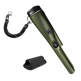 Handheld Metal Detector,Waterproof Small Metal Detector | High Accuracy Portable Finder, Professional Tester with Holster for Treasure Hunting