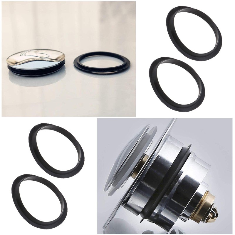 Create idea 5Pcs Sink Plug O-Ring Spare Sealing Gaskets for