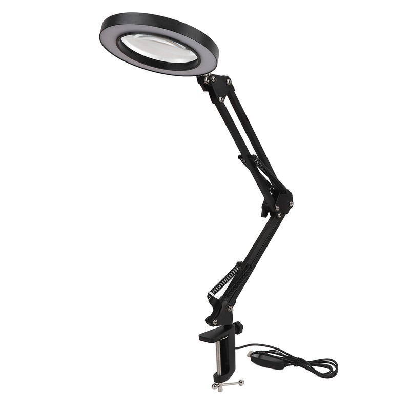 72 LED Magnifying Glass Light with Clamp Eye Protection 5X