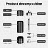 Professional Pepper Grinder Mill Manual - Aluminum Heavy Duty Pepper