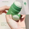 Mascarilla Facial Verde Para Limpiar La Piel Y Eliminar Los