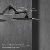 5 Inch Adjustable Shower Head Extension Arm With Locking Set