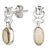 Franki Baker Natural Citrine Gemstone & 925 Sterling Silver Drop