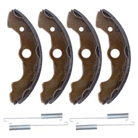 ApplianPar Front Brake Shoes for Honda FourTrax 300 4x4 Rancher 350 400 Foreman 450 400 Rubicon 500 Rincon 650 1988-2007