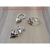 Fox Open Rings Sterling Silver 925 Playful Head Animal Tail