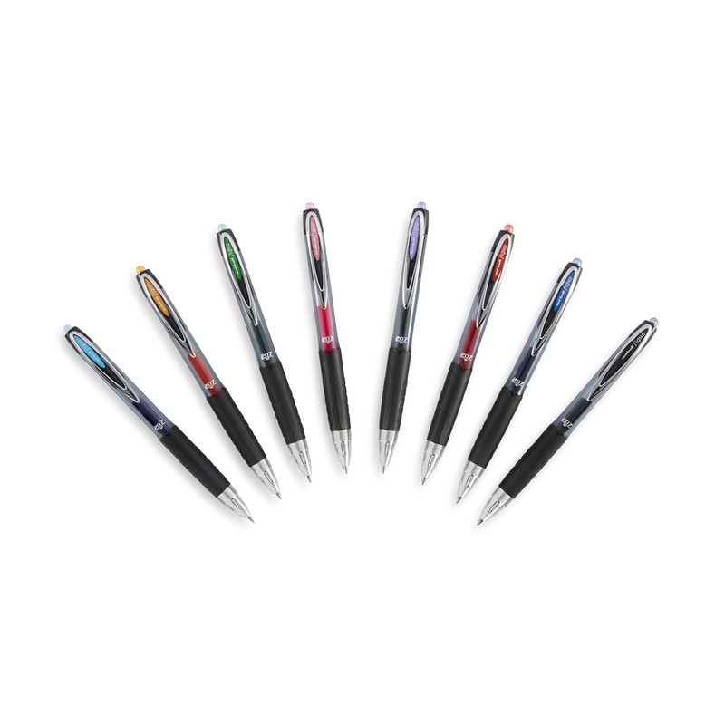 uni-ball 33958PP 207 Retractable Gel Pens, Medium Point (0.7mm), Assorted
