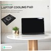 KICHOUSE Silent Laptop Cooler Cooling Pad Laptop Stand for Gaming