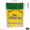 STIC ColorStix Felt Tip Pens, GREEN, Pack of 20, Colour