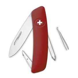 Navaja Swiza POLISHED Standard D02, 6 funciones, rojo oscuro