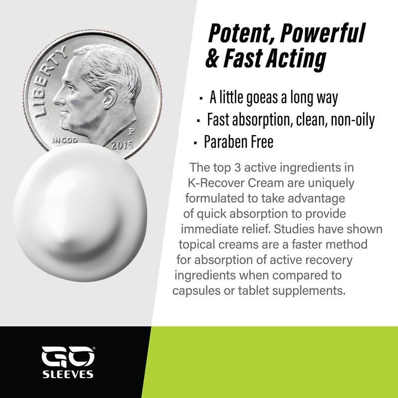 K-Recover Cream by GO Sleeves - PackSize: Single
