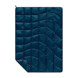 Rampur NANOLOFT PUFFY DEEPWATER Blanket, Flat Surface: 38.2 x 52.0 inches (97 x 132 cm), Pack: 3.5 x 11.0 inches (9 x 28 cm), DEEPWATER