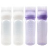 ZGQHZR 4 PCS Root Comb Applicator Bottle,Hair Oiling Applicator,Hair Oil