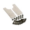 TCMT ABS 4" Hard SaddleBag Extensions Fits For Harley Touring