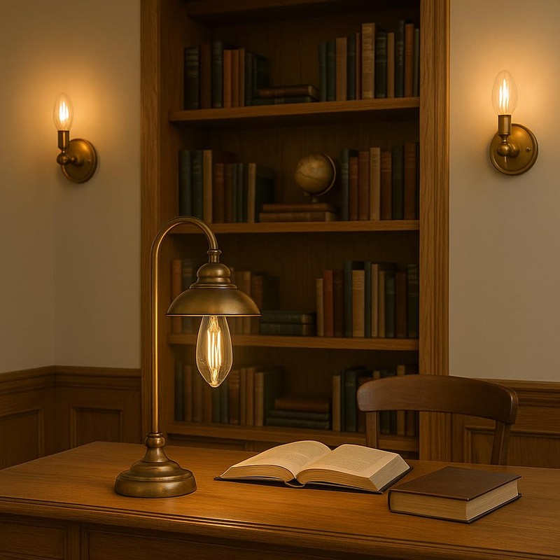 Bioluz LED 60W Candelabra Light Bulbs Uses 5.5W Dimmable E12