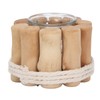 Innovative Log Candle Holder Aromatherapy Candlestick Holder Decorative Candlestick