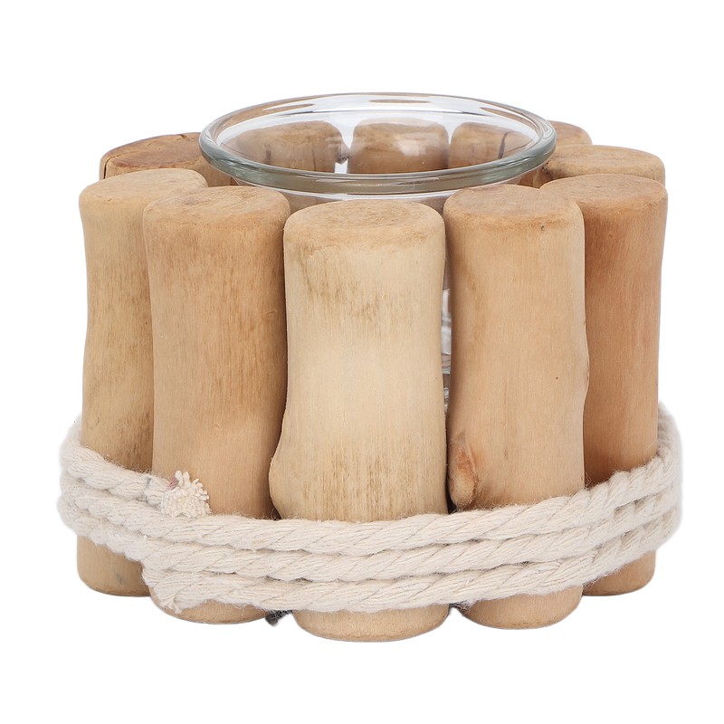 Innovative Log Candle Holder Aromatherapy Candlestick Holder Decorative Candlestick