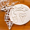 BAKERLOGY Set of 3 Shark Attack Theme Cookie Cutters (Designs: