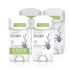 Ivory Ivory Deodorant, Hint of Aloe, Made without Aluminum and
