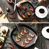 Frying Pan Outdoor Household Folding Beech Handle Energy Saving Non