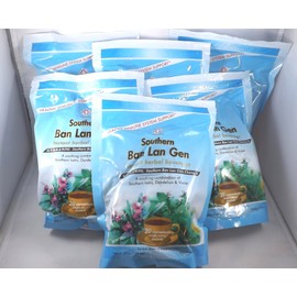 6 Pack! Ban LAN Gen Chong Ji, Instant Herbal Beverage, Tea, Drink, 6 x 20 Servings