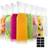 YOUEON 8 Pack 50 Oz Plastic Water Carafe with Lid