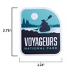 Vagabond Heart Voyageurs National Park Weatherproof Vinyl Sticker
