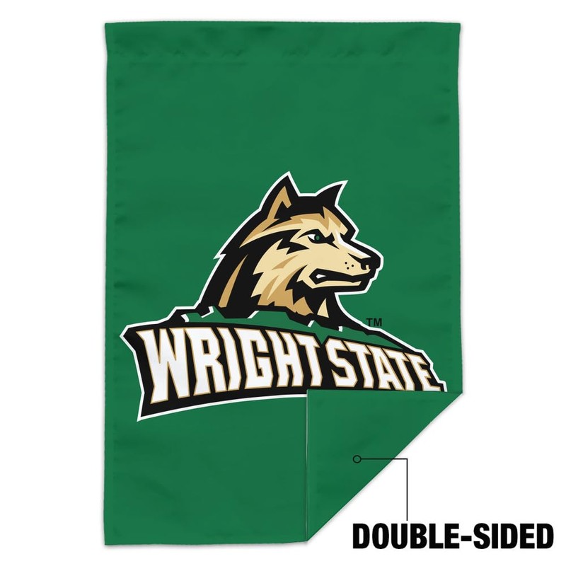 Wright State Primary Logo Garden Yard Flag