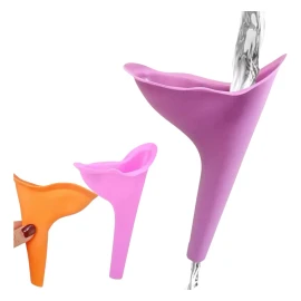 Universo en Linea Orinal Urinal Femenino Portátil Silicona Reutilizable 1pz F