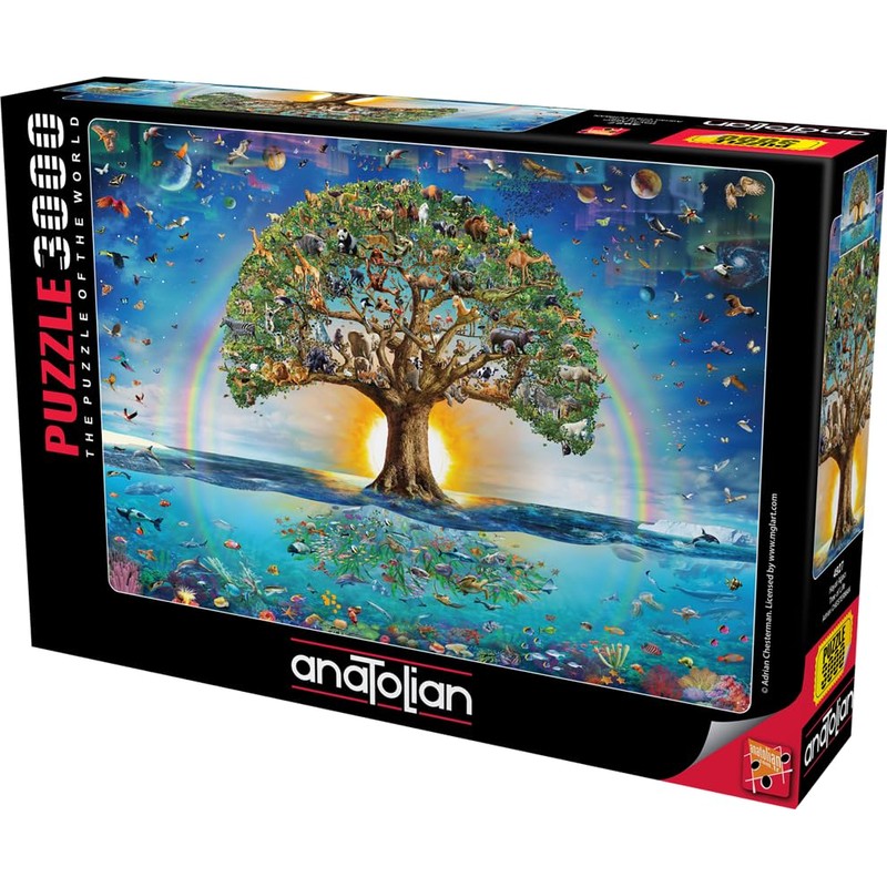 Anatolian Puzzle - Tree of Life, 3000 Piece Jigsaw Puzzle,