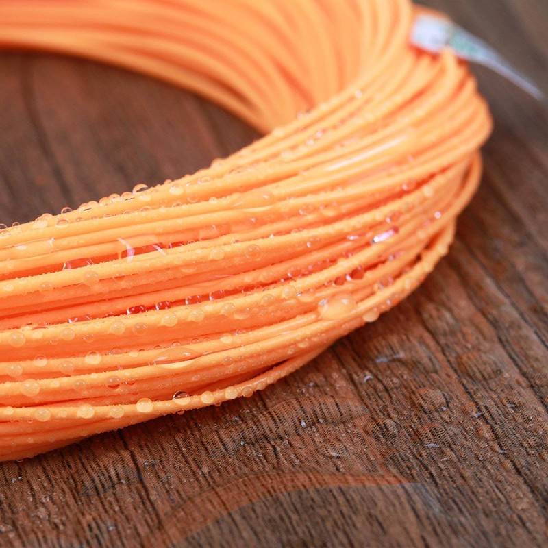 Maxcatch Floating Shooting Line/Running Line with Front Loop, 026’’ .032’’