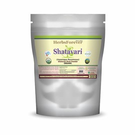 HerbsForever Shatavari Powder (Roots/Tuberous Roots)(Asparagus Racemosus) (Ayurvedic herb) for Female Support, (Organic Certified), 8.11 Oz, 230 GMS